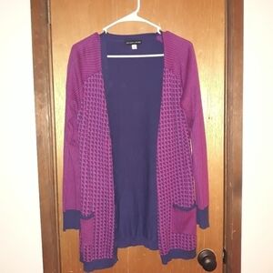 Cardigan styled by joe zee size small.